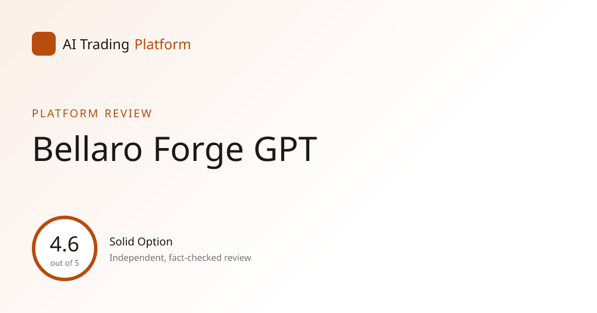 Bellaro Forge GPT Review 2026: Safe to Sign Up?