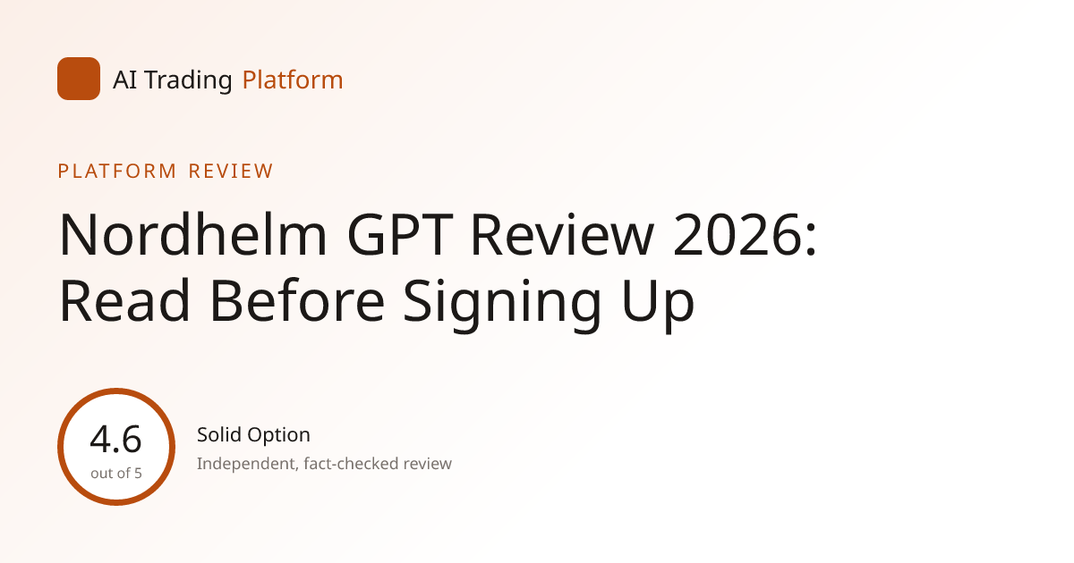 Nordhelm GPT Review 2026: Read Before Signing Up